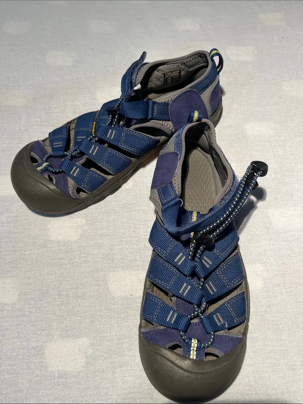 Keen Blue Newport H2 Closed Toe and Heel Water Sandals - Size US Youth 6, EU 38